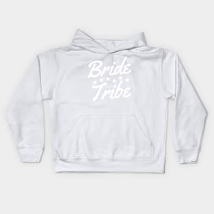 Bride Tribe. She Said Yes. Cute Bride To Be Design Kids Hoodie